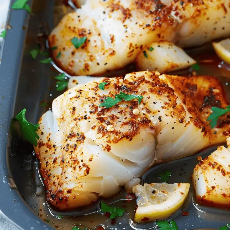 Zesty Baked Cod Delight Recipe