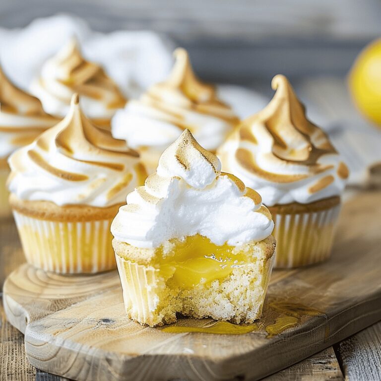 Heavenly Lemon Meringue Cupcakes Recipe