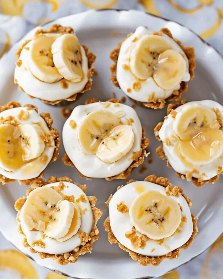 Mini Banana Cream Pies Recipe