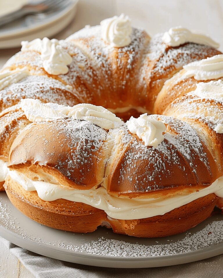 Swedish Cream Bun Cake (Semla) Recipe