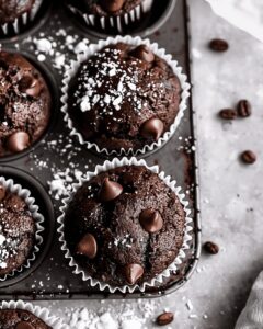 Double Chocolate Espresso Muffins Recipe