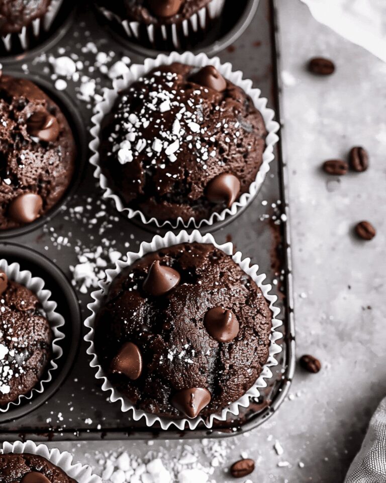 Double Chocolate Espresso Muffins Recipe