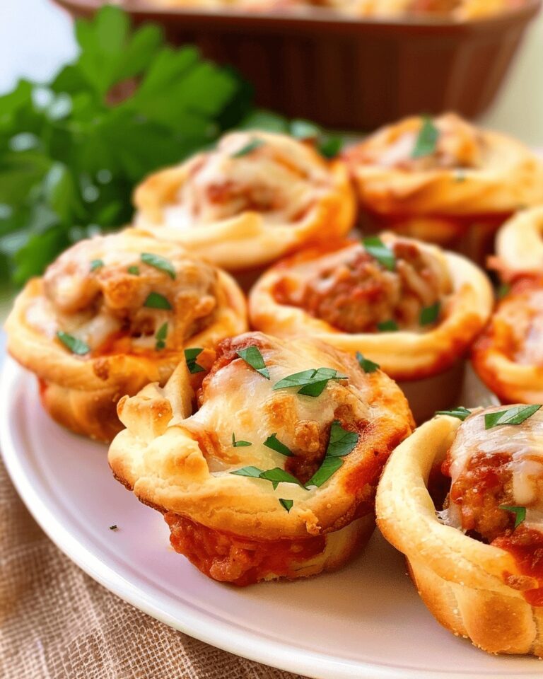 Cheesy Meatball Bites Recipe