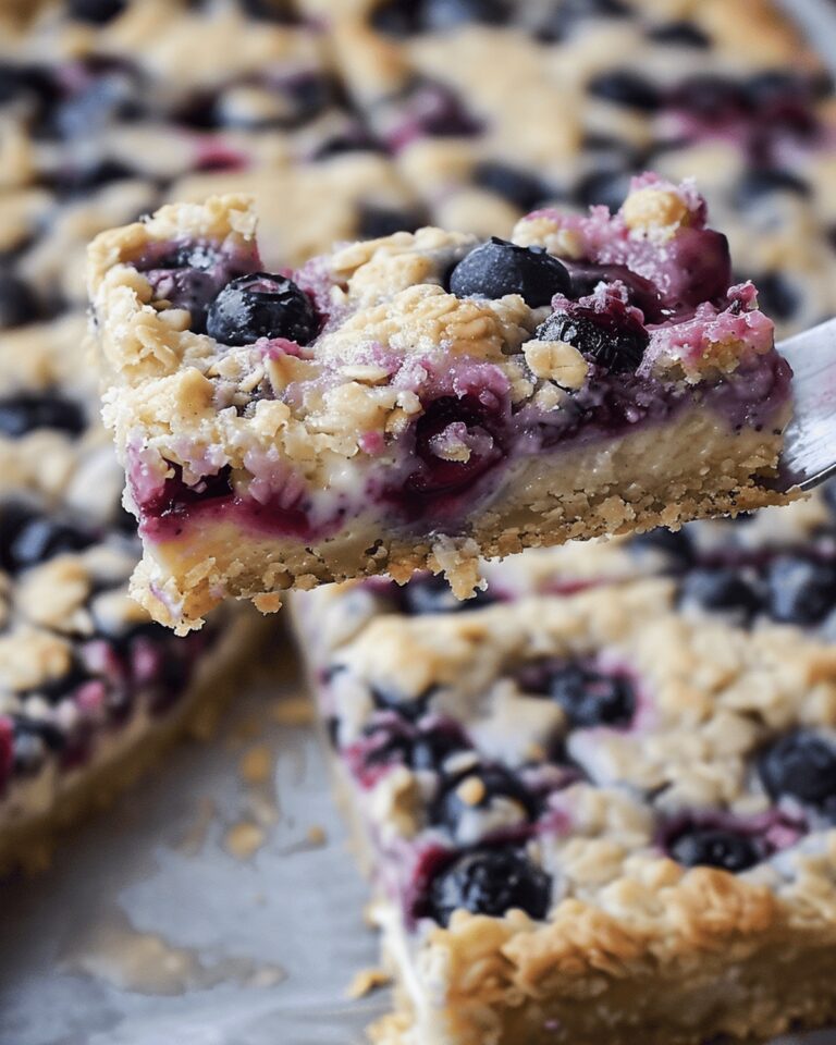 Blueberry Cream Cheese Bars Recipe