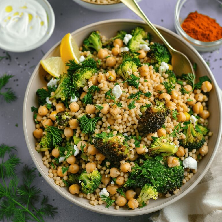 Vibrant Broccoli Couscous Salad Recipe