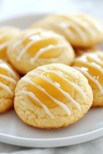 Lemon Thumbprint Cookies Recipe