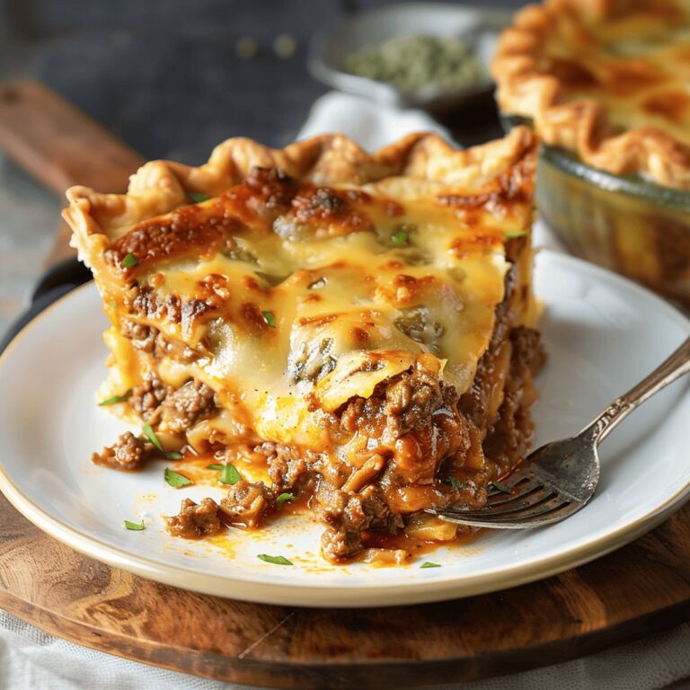 Hearty Italian Beef and Sausage Pie Recipe