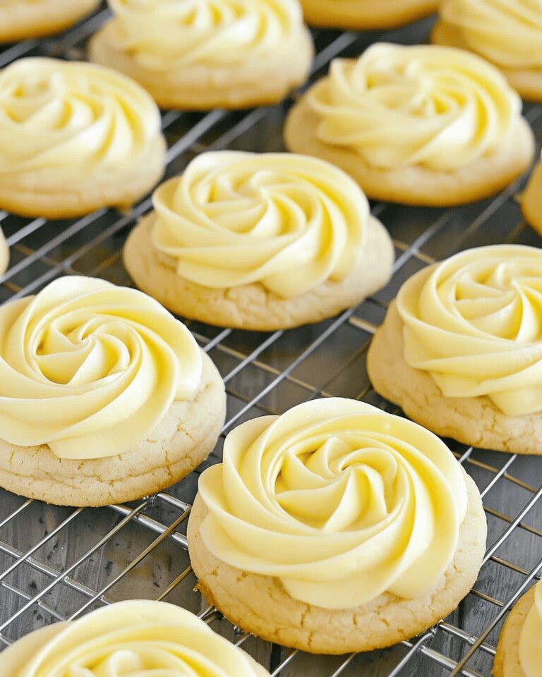 Lemon Sugar Cookies with Lemon Frosting Recipe