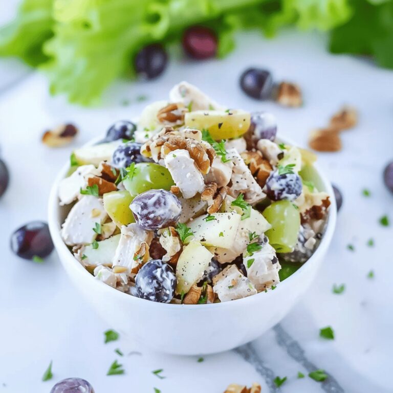 Creamy Waldorf Chicken Salad Recipe