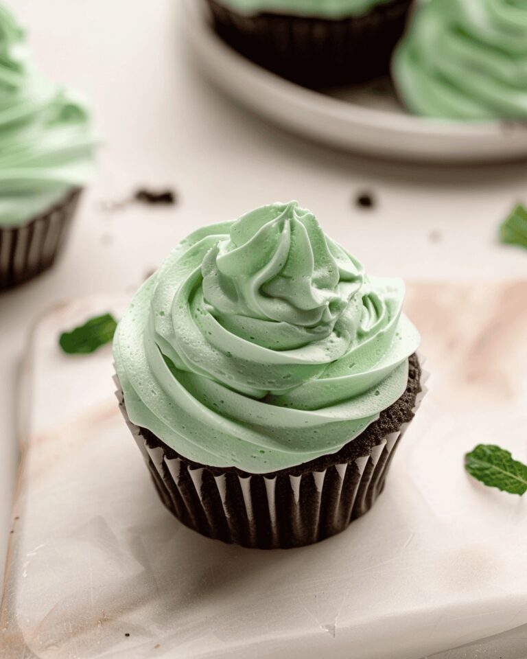Mint Chocolate Chip Frosting Recipe