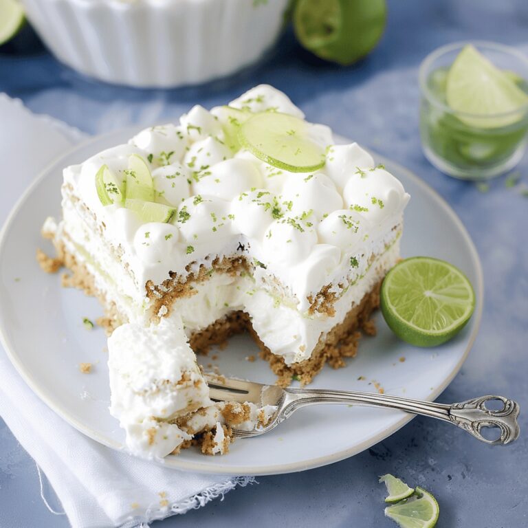 Creamy Key Lime Icebox Cake Recipe