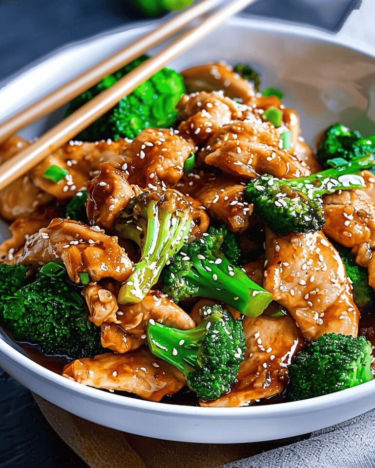 Crispy Sesame Chicken with Broccoli Recipe