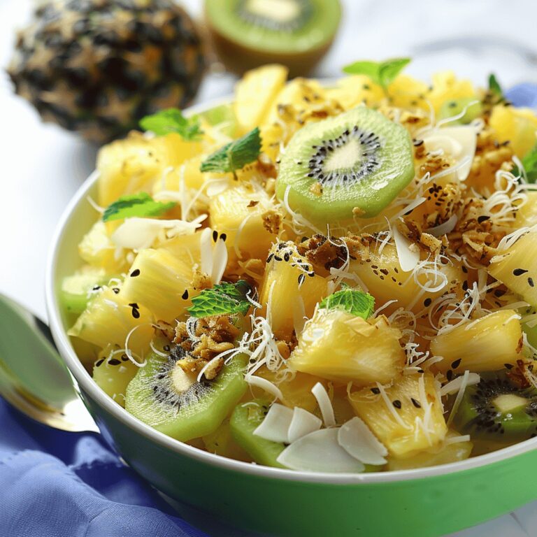 Refreshing Pineapple Kiwi Delight Recipe