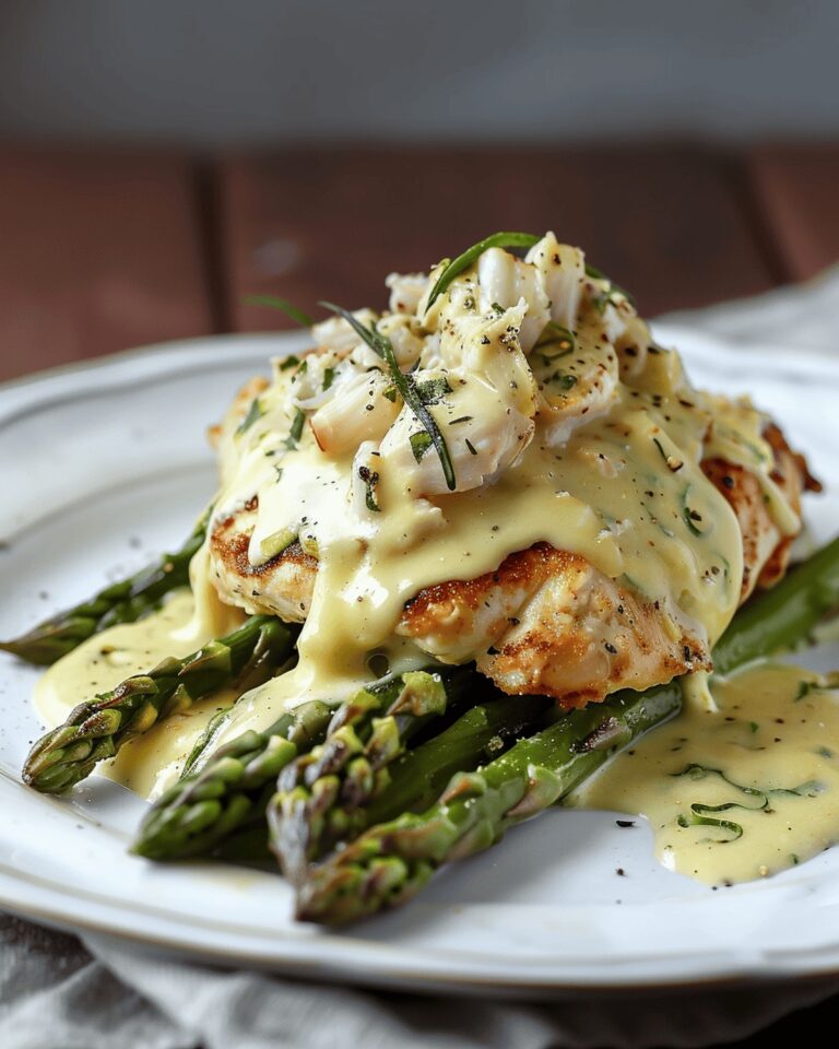 Gourmet Chicken Oscar Recipe