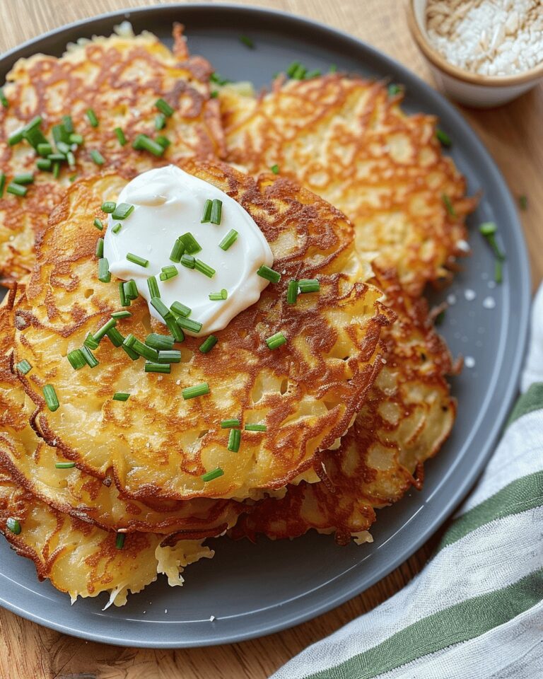 German Potato Pancakes Recipe