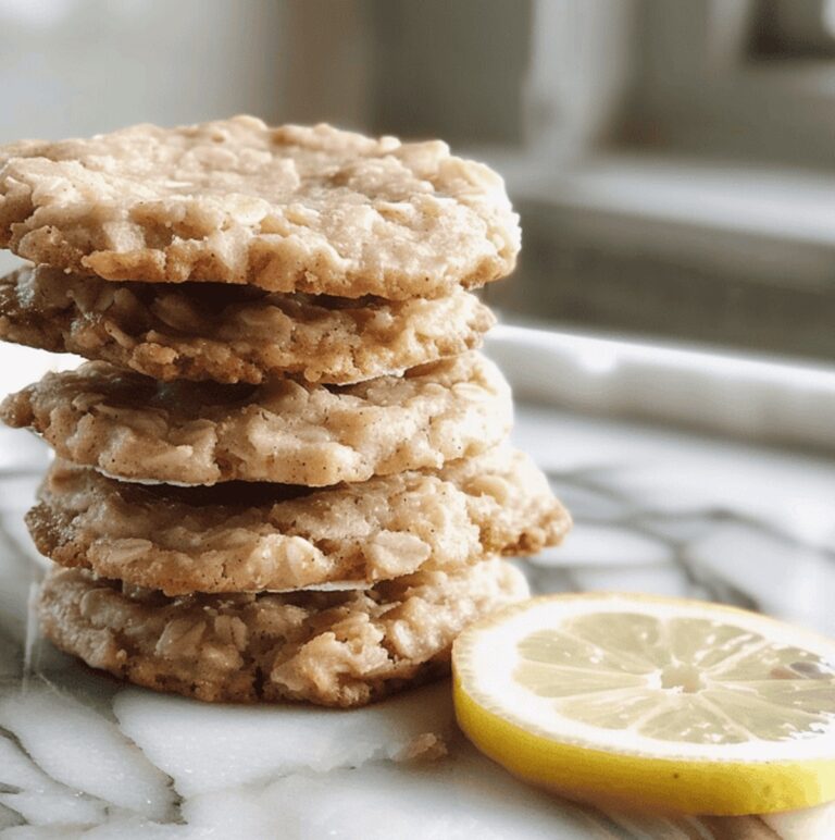 Zesty Lemon Oatmeal Delights Recipe