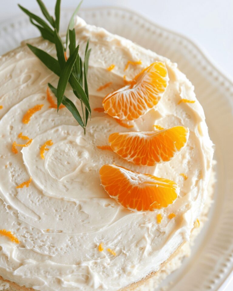 Mandarin Orange Cake Recipe