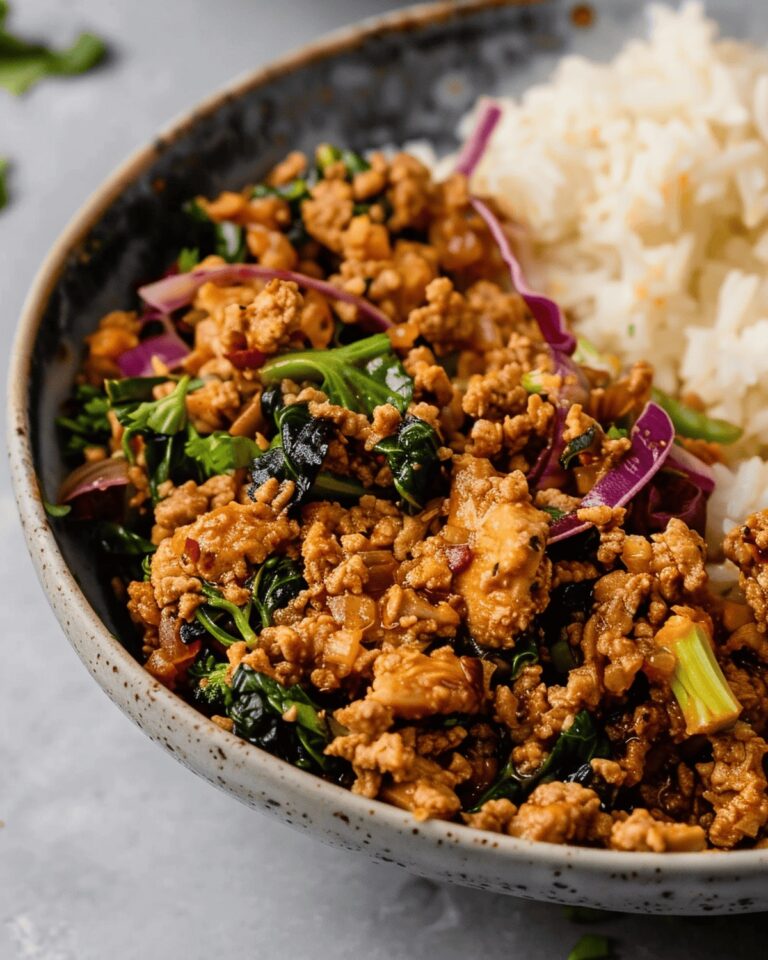 Firecracker Ground Chicken Bowls Recipe