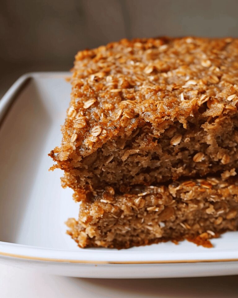 Oatmeal Apple Cake (Flourless) Recipe
