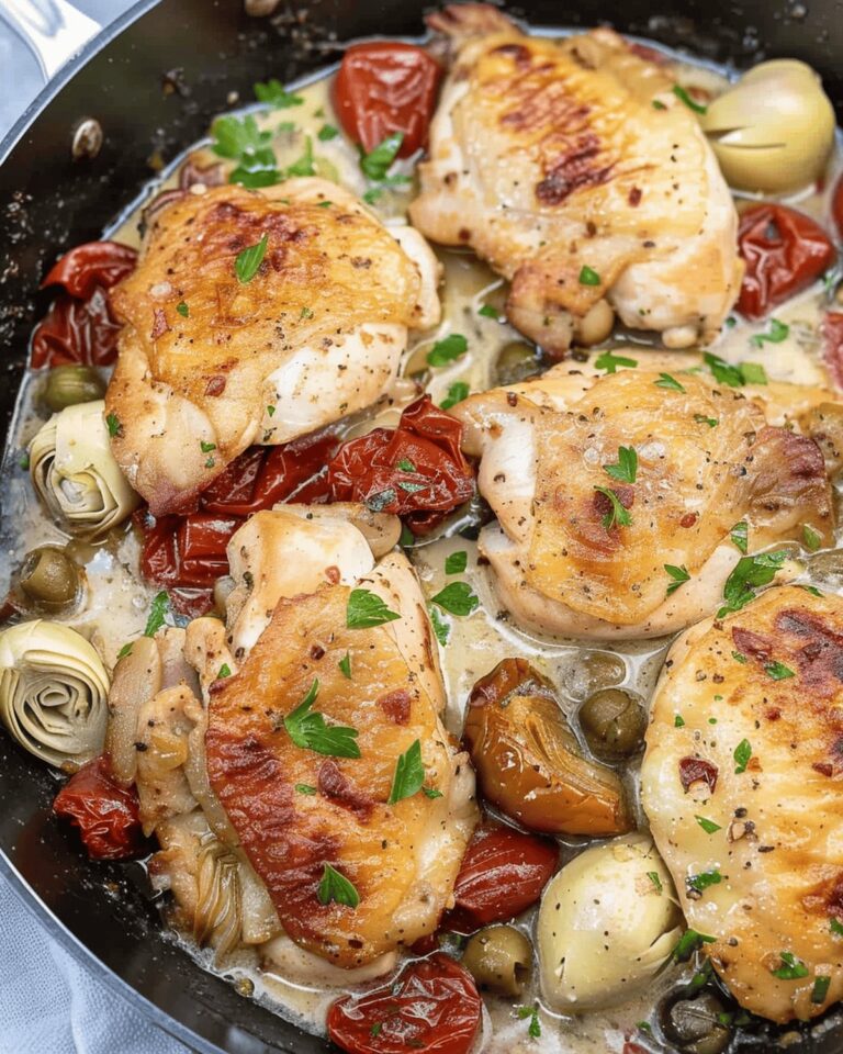 Mediterranean Chicken Skillet Recipe
