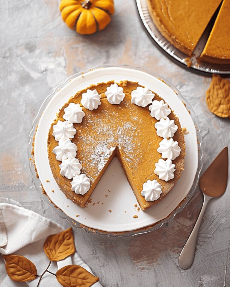 Pumpkin Pie Cheesecake Recipe