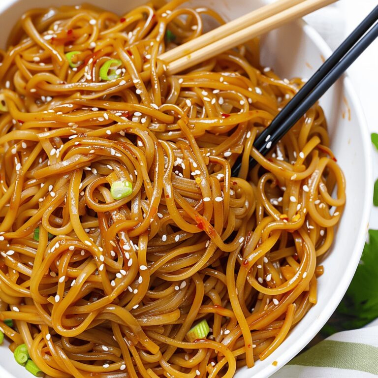 Savory One-Pot Teriyaki Noodles Recipe