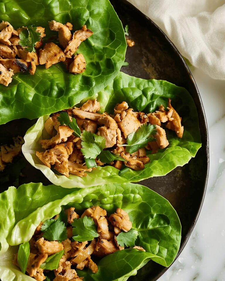 Zesty Garlic and Ginger Turkey Lettuce Wraps Recipe