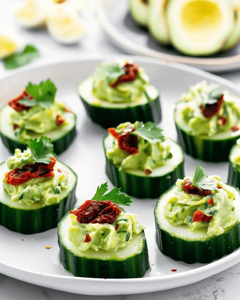 Crispy Avocado Goat Cheese Cucumber Appetizers Recipe
