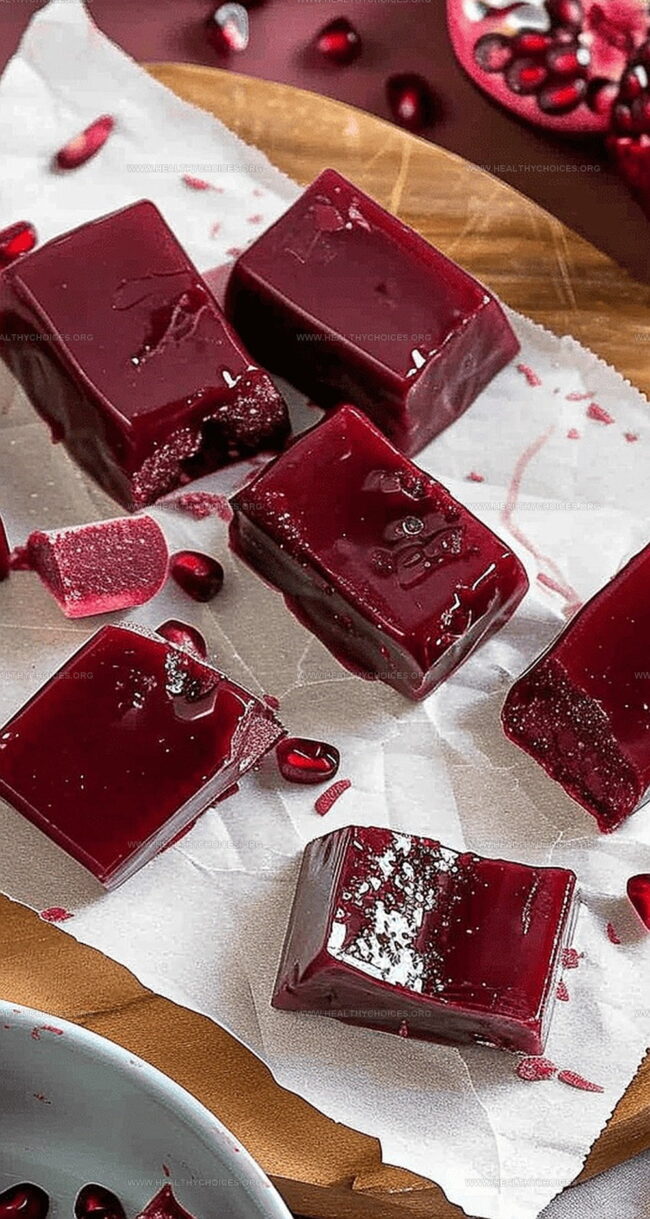 Pomegranate Caramels That Are Sweet, Tangy, and Chewy