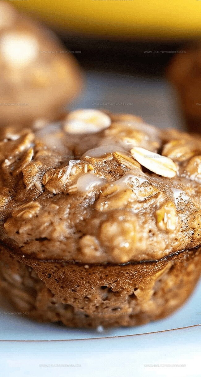 Banana Oatmeal Muffins That Are Naturally Sweet and Filling