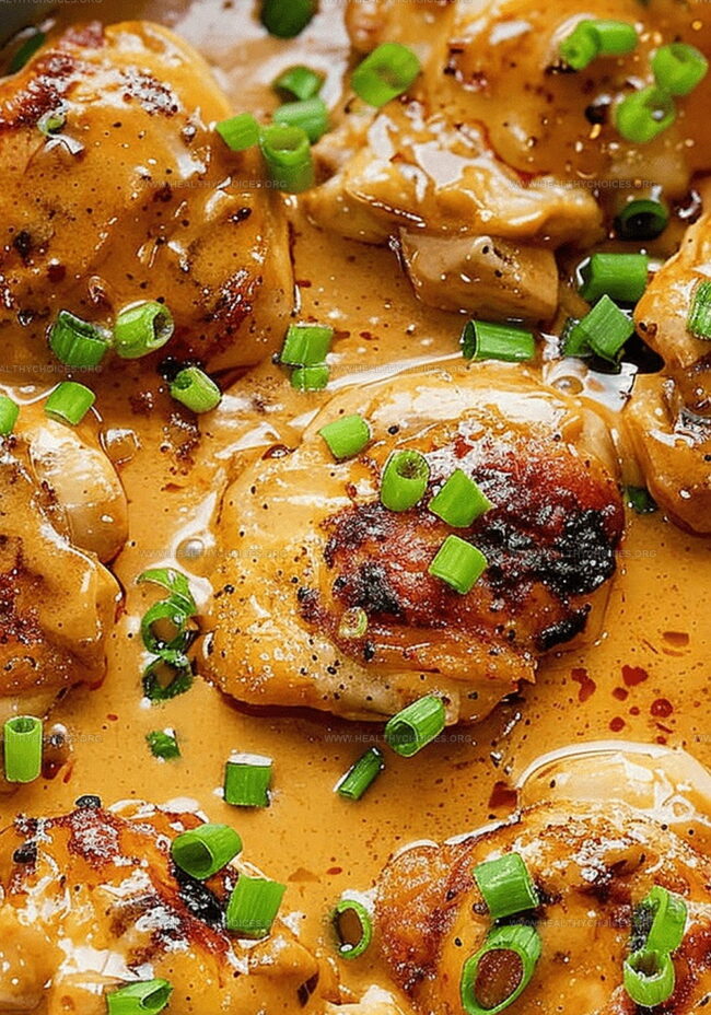 Cooking Method for Skillet Bang Bang Chicken Thighs