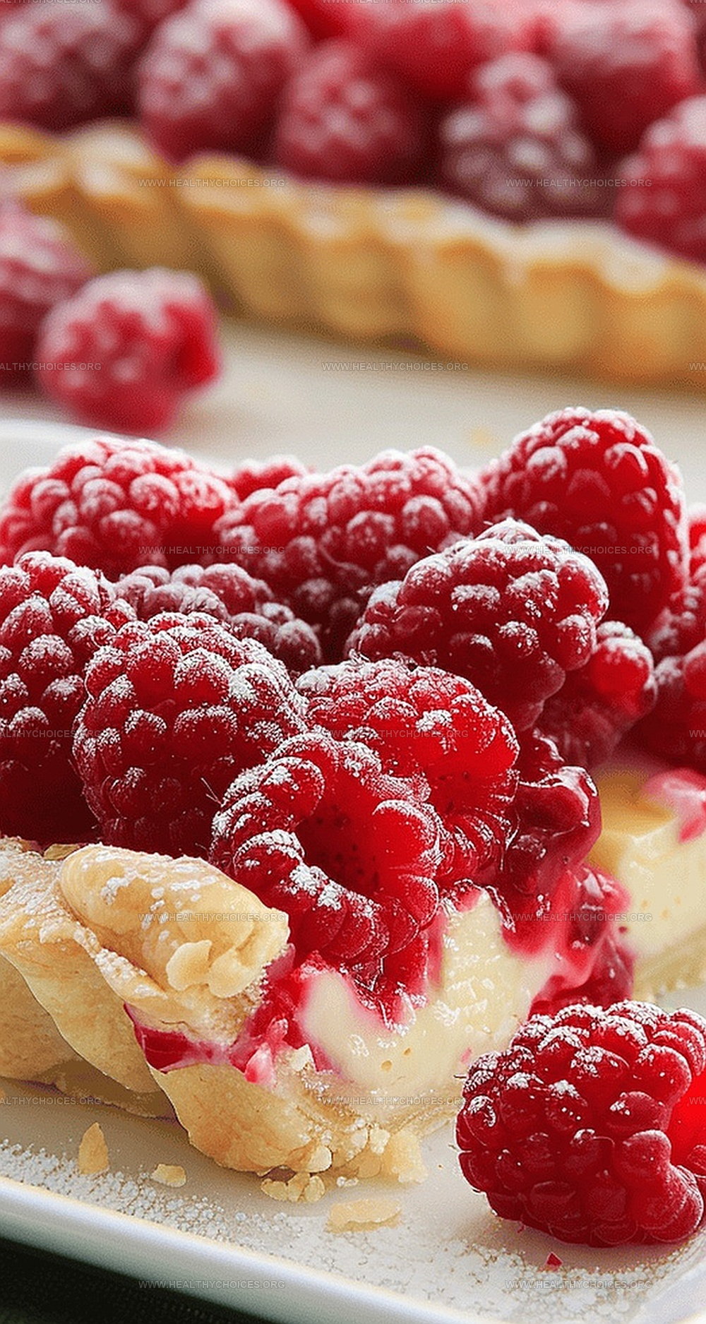 The Perfect Cheesecake Tart with Fresh Raspberries Recipe for Summer ...