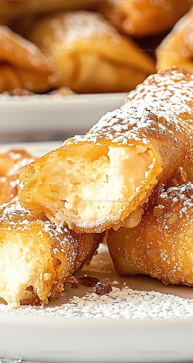 Cheesecake Egg Rolls That Steal the Spotlight