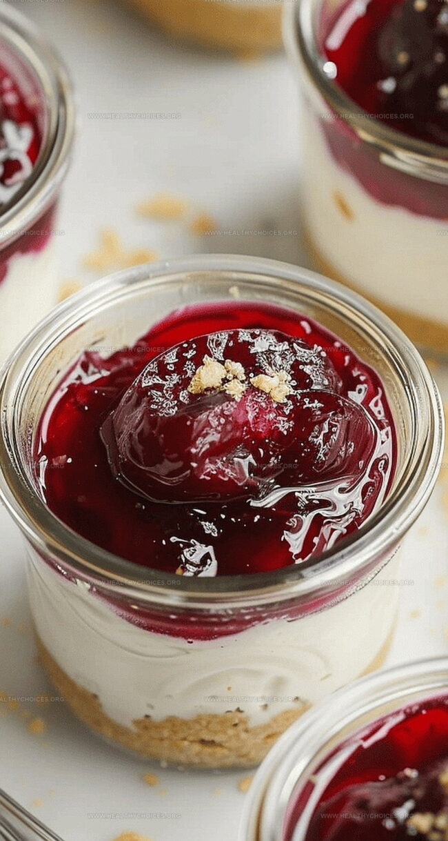 What’s to Love About No-Bake Cherry Cheesecake Jars