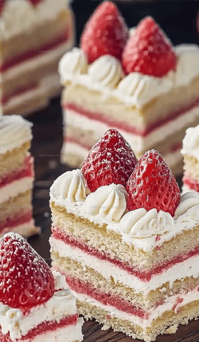 Instructions for Baking a Lemon Strawberry Layer Cake