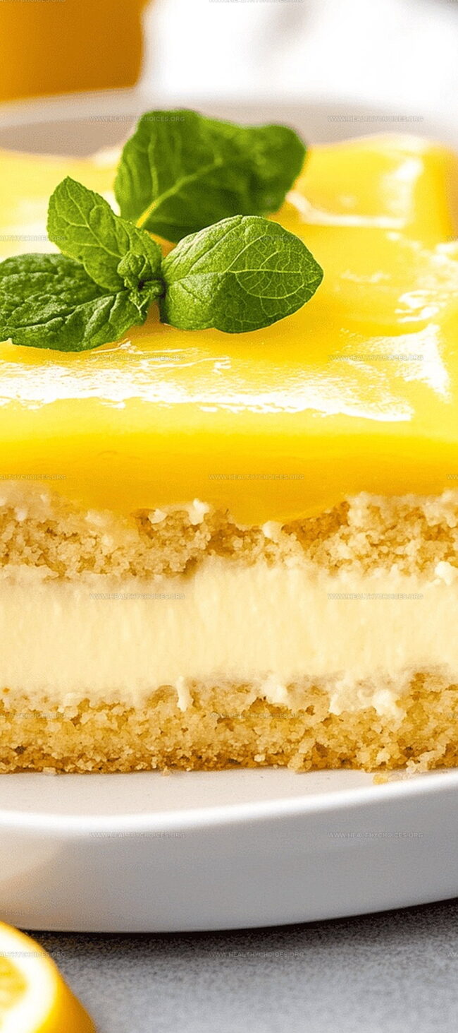 Lemon Tiramisu with Lemon Curd That’s Light and Bright