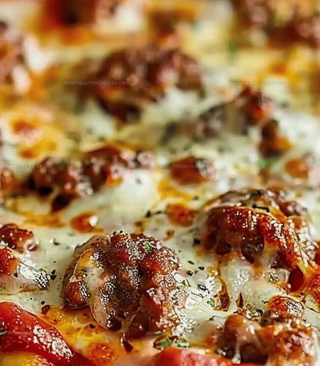 Directions to Bake Meat Lovers Pizza Casserole