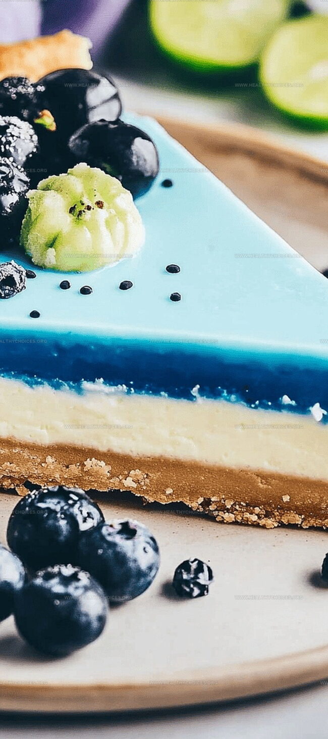 Blue Moon Lime Tart with Bold Citrus Flavor