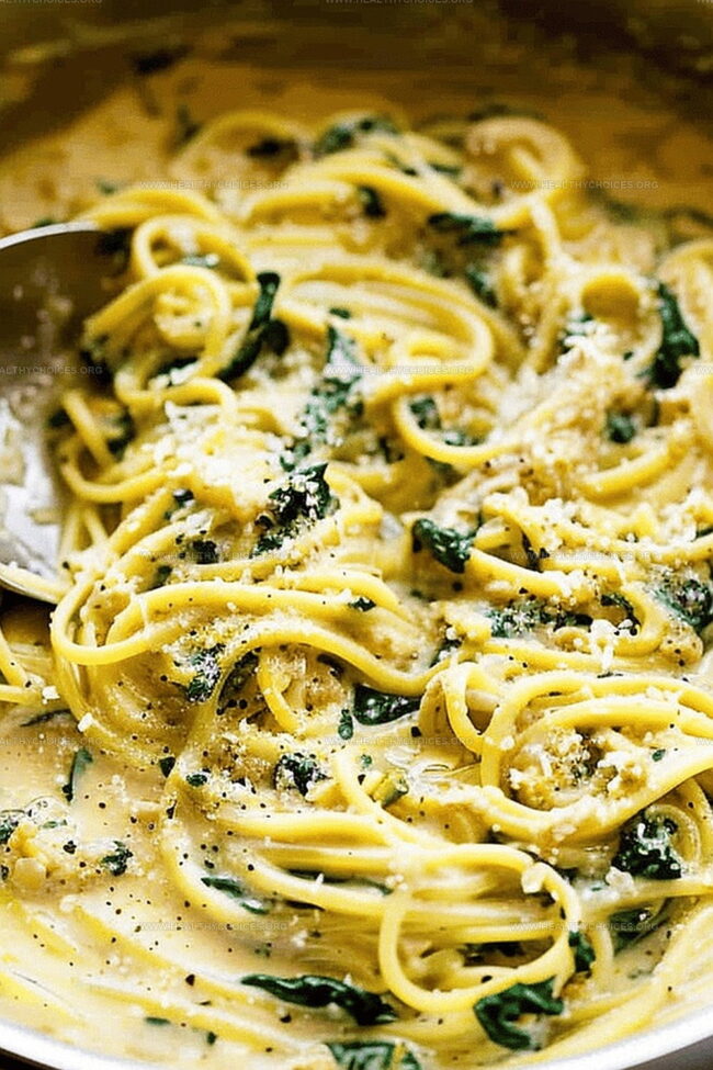 Savor Creamy Gruyere Spaghetti Tonight