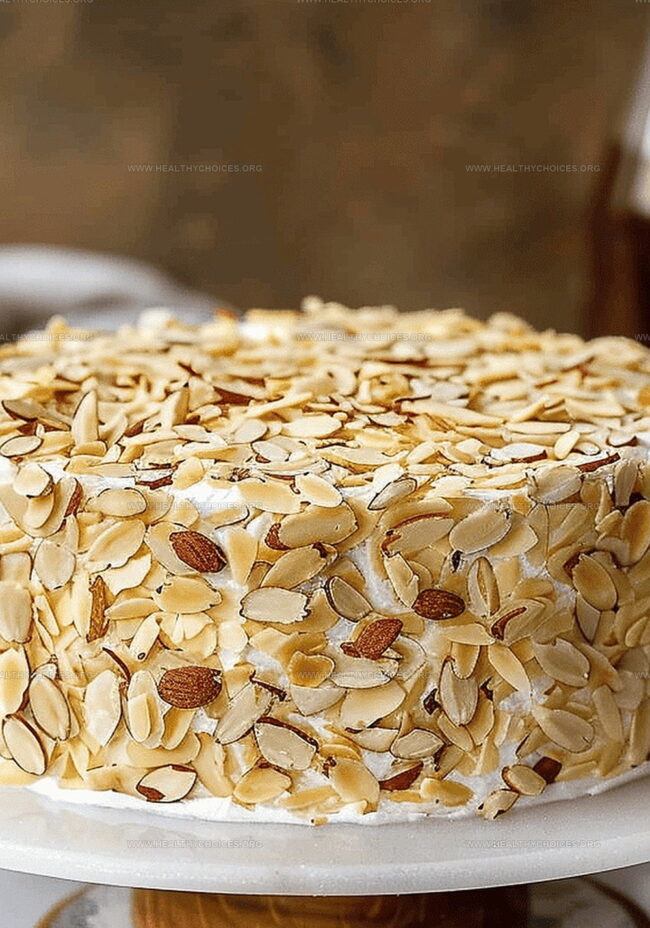 Easy Method for Toasted Almond Cream Cake Success